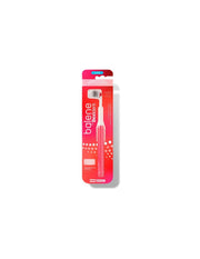 BALENE BY BEXIDENT; CEPILLO DENTAL ADULTO;  1 UNIDAD DUREZA SUAVE COLOR CORAL