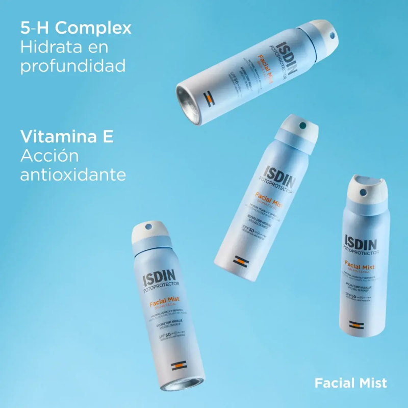 ISDIN FOTOPROTECTOR FACIAL MIST SPF 50 1 ENVASE 100 ml