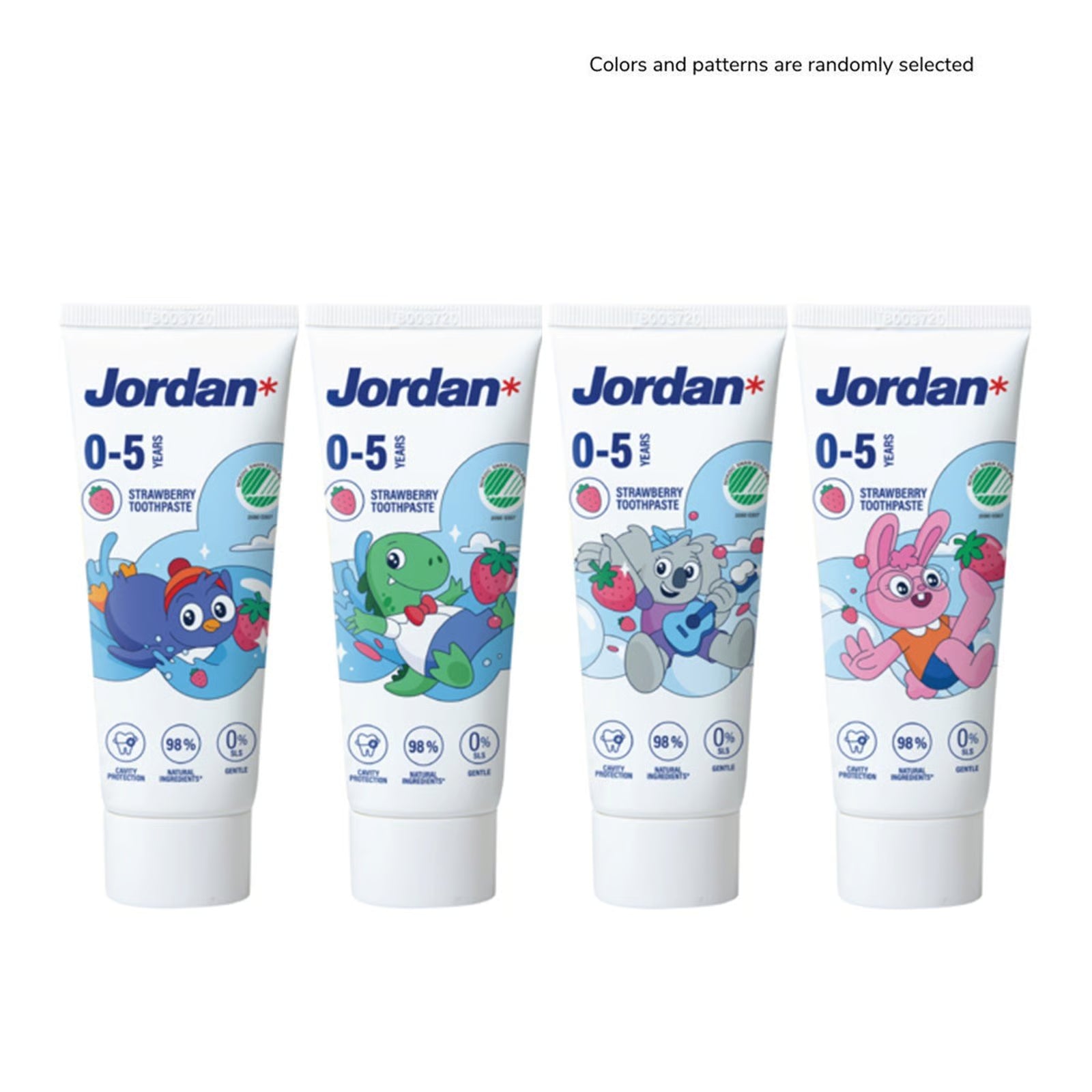 JORDAN PASTA DENTAL INFANTIL 0-5AÑOS SABOR FRESA 50ML
