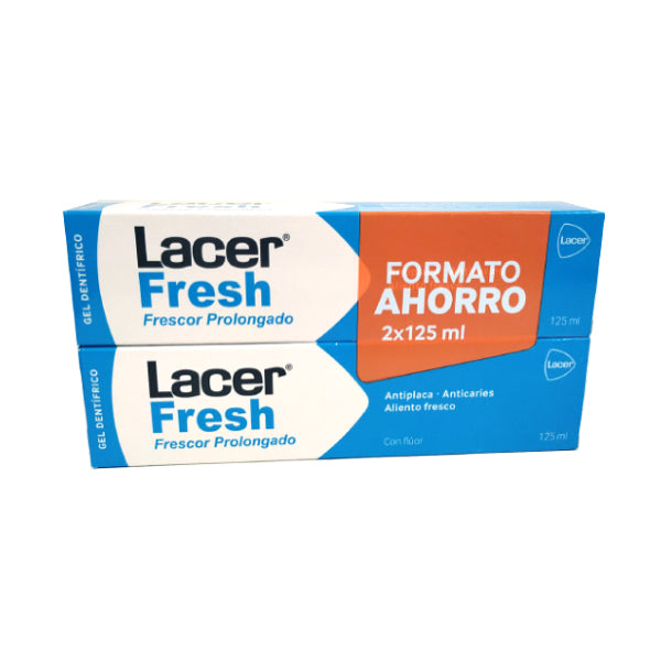 LACERFRESH GEL DUPLO 125ML + 125ML