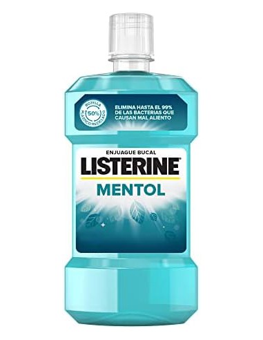 LISTERINE 1 BOTELLA 750 ML SABOR MENTOL