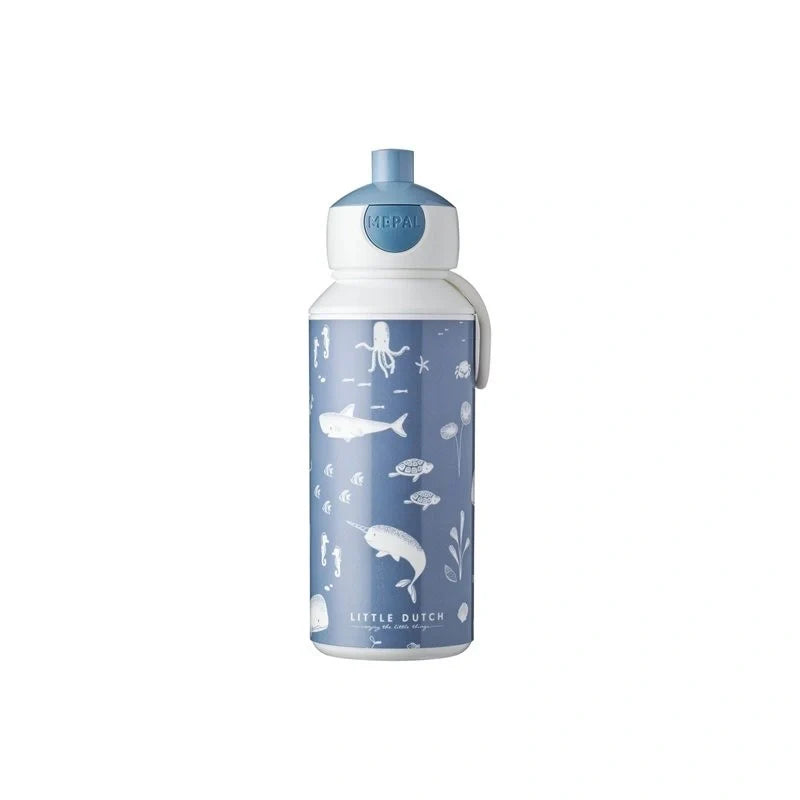 Little Dutch Botella Campus Pop Up Azul