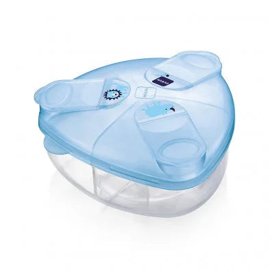 MAM DOSIFICADOR DE LECHE EN POLVO COLOR AZUL