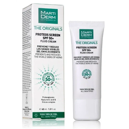 MARTIDERM PROTEOS SCREEN SPF50+ FLUID CREAM1 ENVASE 40 ml