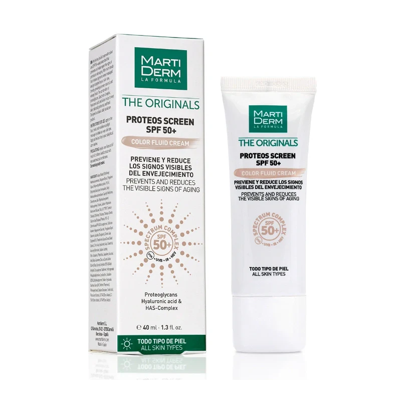 MARTIDERM PROTEOS SCREEN SPF50+ FLUID CREAM1 ENVASE 40 ml COLOR
