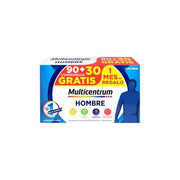 MULTICENTRUM HOMBRE 90 COMPRIMIDOS + 30 GRATIS