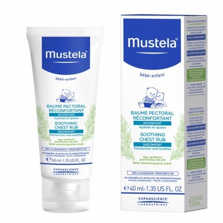 MUSTELA BALSAMO PECTORAL RECONFORTANTE 40 ML