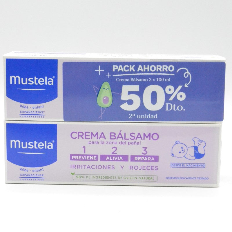 MUSTELA CREMA BALSAMO 2UD 50 %