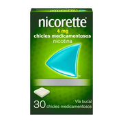 NICORETTE 4 MG 30 CHICLES