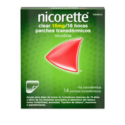 NICORETTE CLEAR 15MG/16H 14 PARCHES TRANSDERMICOS 23,62 MG