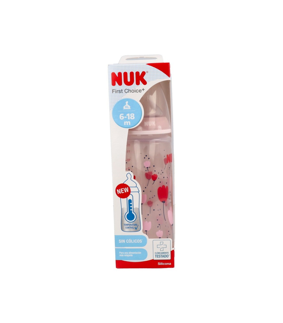 NUK BIBERON FC+ PP SILICONA FIRST CHOICE+360 ML