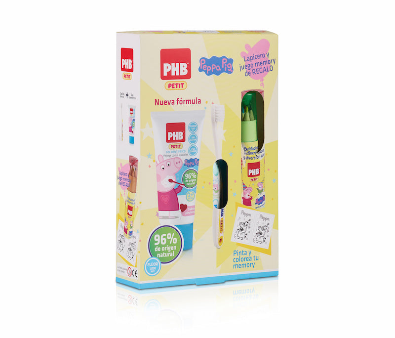 PHB PETIT PEPA PIG PACK GEL+CEPILLO+REGALO