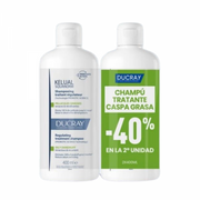 DUCRAY KELUAL SQUANORM DUPLO CASPA GRASA 400ML