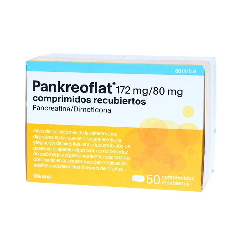 PANKREOFLAT 50 GRAGEAS