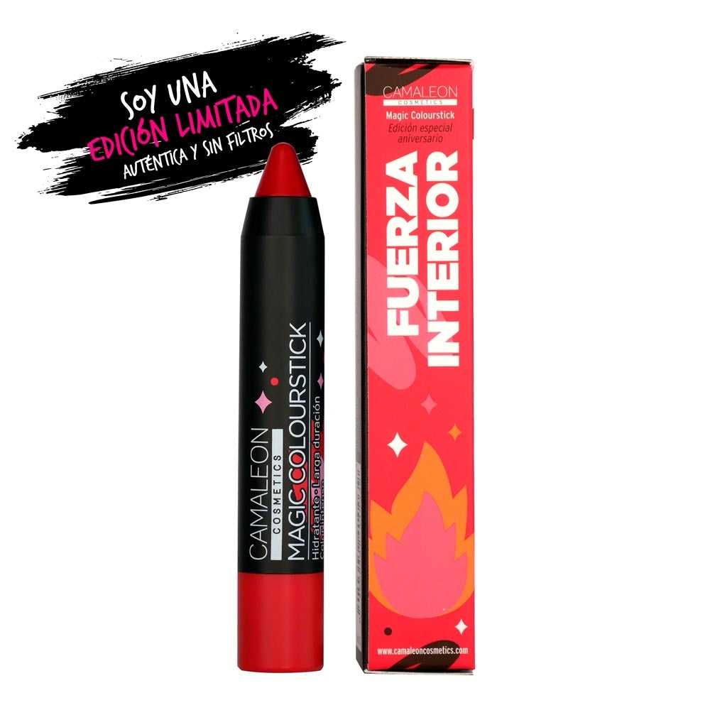 CAMALEON MAGIC COLOUR STICK LABIAL ROJO