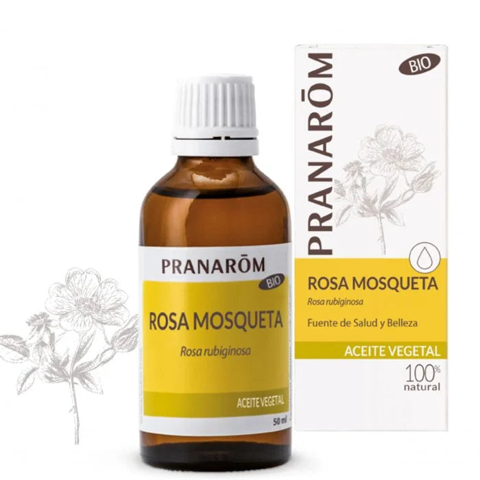 PRANAROM ACEITE VEGETAL ROSA MOSQUETA 1 ENVASE 50 ml