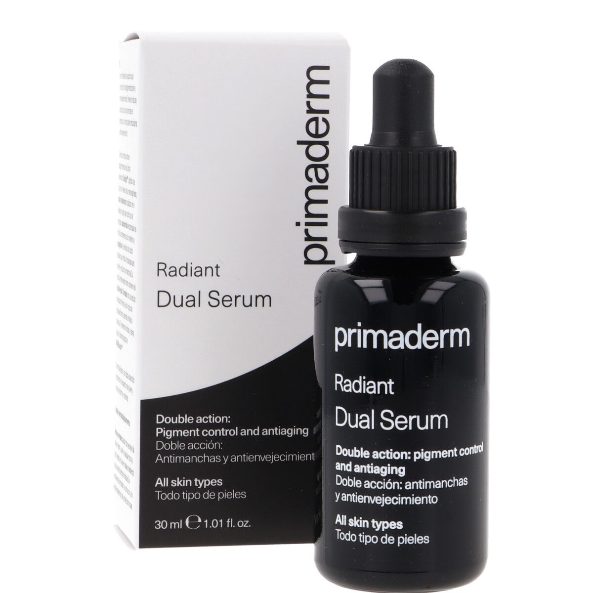 PRIMADERM RADIANT DUAL SERUM; ; 1 ENVASE 30 ml CON GOTERO