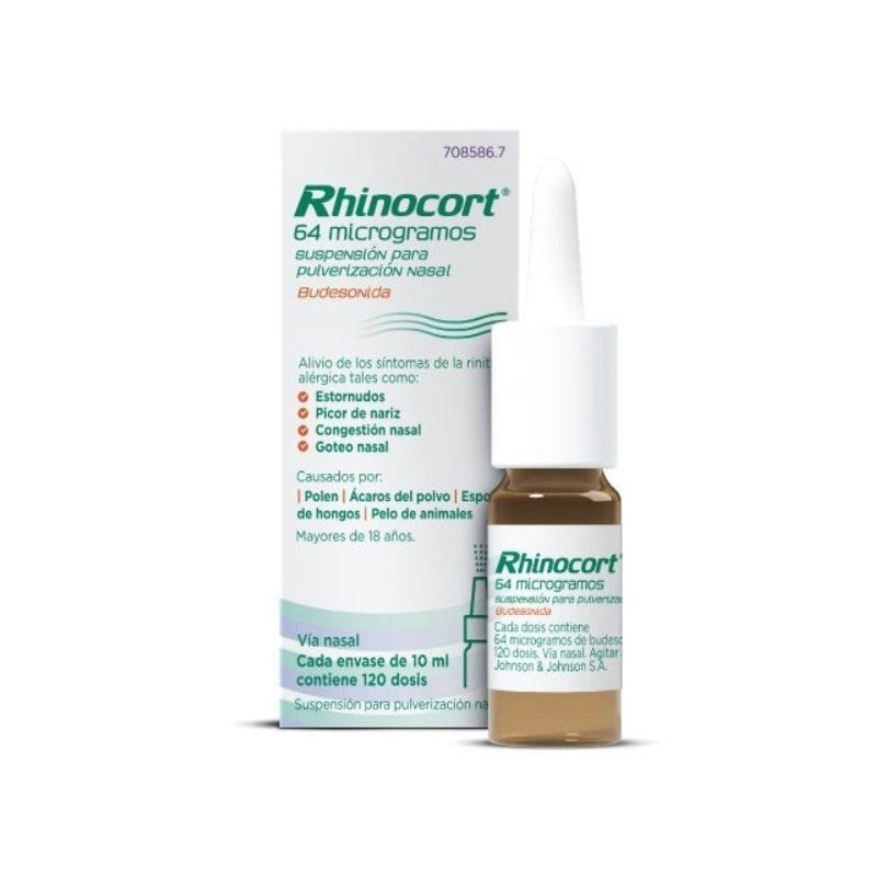 RHINOCORT 64 MCG 120 DOSIS