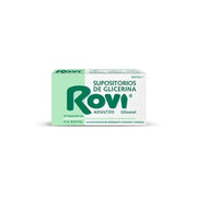 SUPOSITORIOS DE GLICERINA ROVI ADULTOS 2,25 g 12 SUPOSITORIOS