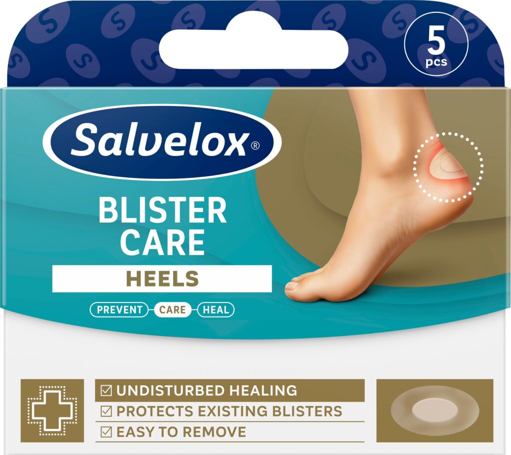 SALVELOX BLISTER CARE HEEL; ; 5 UNIDADES
