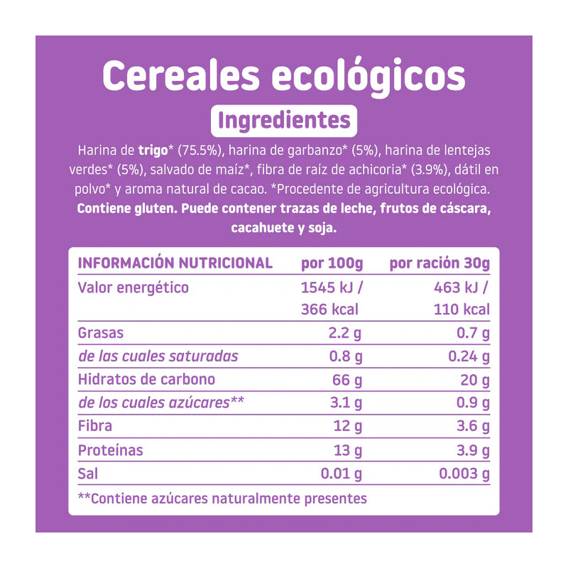 SMILEAT CEREALES TRIBOO CACAO ECO