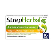 STREPHERBAL PROPOLIS/MELISA/MIEL 16 PASTILLAS PARA CHUPAR