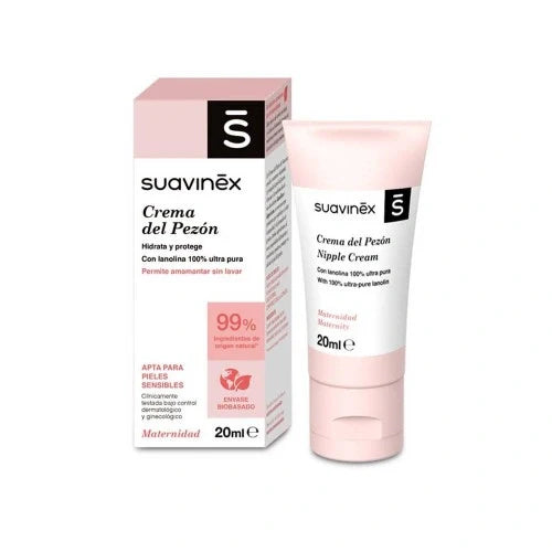 SUAVINEX CREMA CUIDADO PEZON1 ENVASE 20 ml