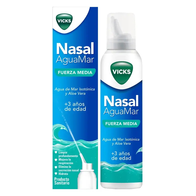 VICKS NASAL AGUAMAR MEDIO 120ML