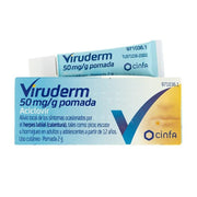 VIRUDERM;50 mg/g POMADA 1 TUBO 2 g