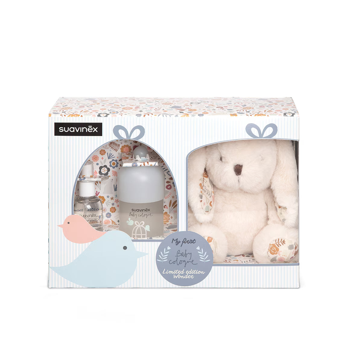 SUAVINEX SET BABY COLOGNE; ; 1 BOTELLA 100 ml + 1 ENVASE 50 ml + REGALO