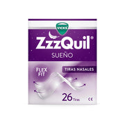 ZZZQUIL SUEÑO TIRAS NASALES 26 UNIDADES